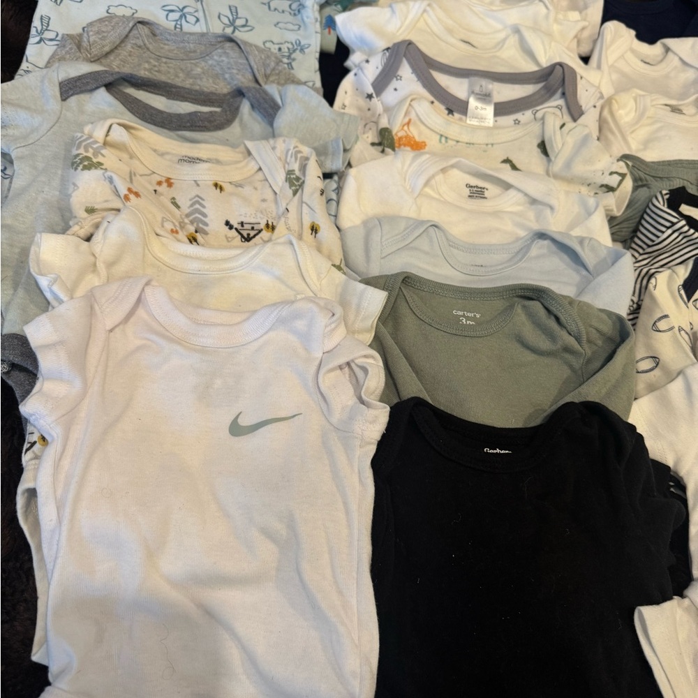 Newborn- 0-3 months Baby Onesie Collection